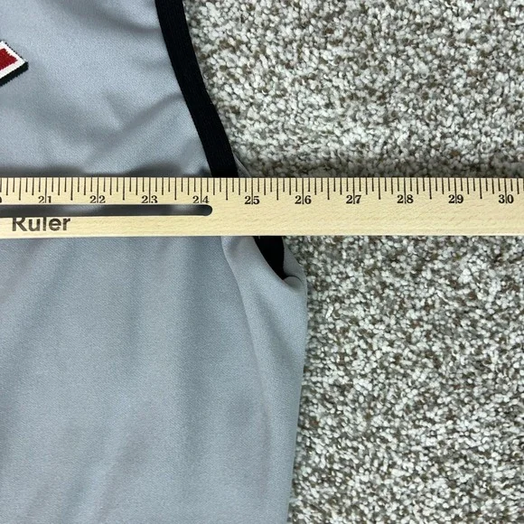 Vintage Cincinnati Reds Jersey Men 52 Sleeveless Russell Ken Griffey Jr Baseball - Picture 8 of 9